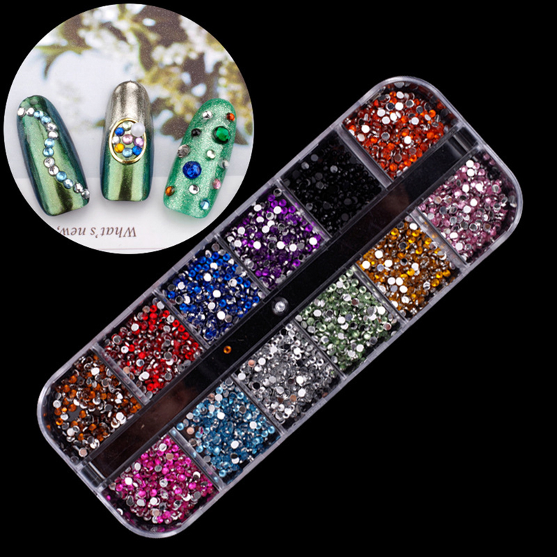 Gwong Multi Pattern Nail Art Rivet Sticker Femei unghii Manichiura DIY Decal Decor_voghion.com