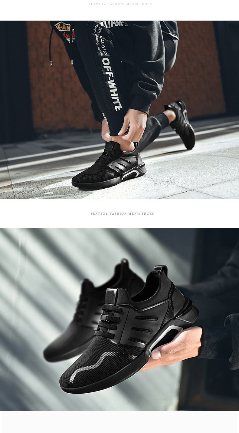 Scarpe sportive da uomo leggere, casual, comode e basse, nuove alla moda, versione coreana, per studenti_voghion.com