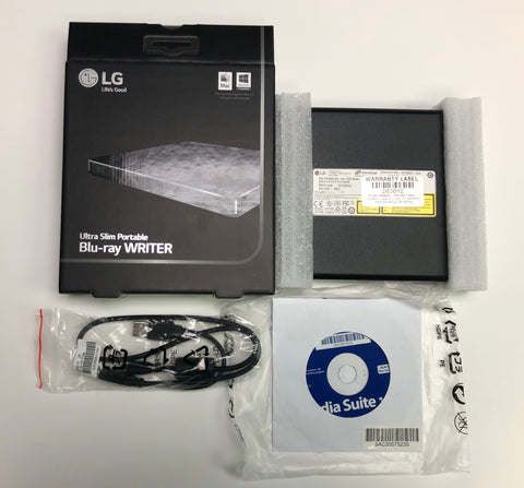 LG BP50NB40 - 8x External USB 2.0 Blu-ray Disc Double-Layer DVD±RW/CD-RW Disc Rewriter - Black (Refurbished Renewed)_voghion.com