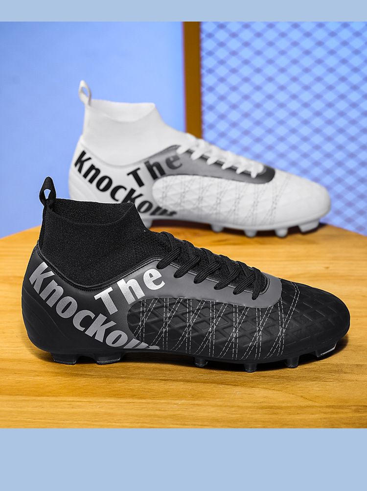23 grenzüberschreitende 31-48 größe fußball schuhe lange und kurze spikes high top erwachsene studenten wettbewerb schuhe training fußball schuhe_voghion.com