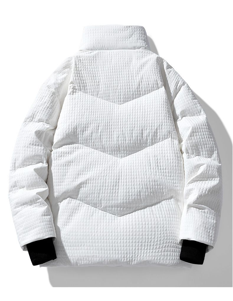 2025 Winter New Men's Textured 90% White Duck Down Puffer Jacket For Men Couples_voghion.com