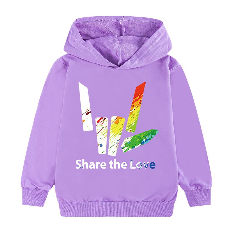 Gyerek kapucnis pulóver tavaszi és őszi rajzfilm mintával_voghion.com