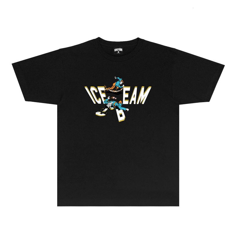 Long term availability of BBC Flying Dog Ice Cream Fighting Printed Short sleeved T-shirts_voghion.com