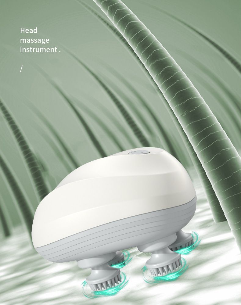 Mini Handheld Multifunctional Head Multi-Point Stimulation Smart Body Kneading Massager Factory Direct_voghion.com