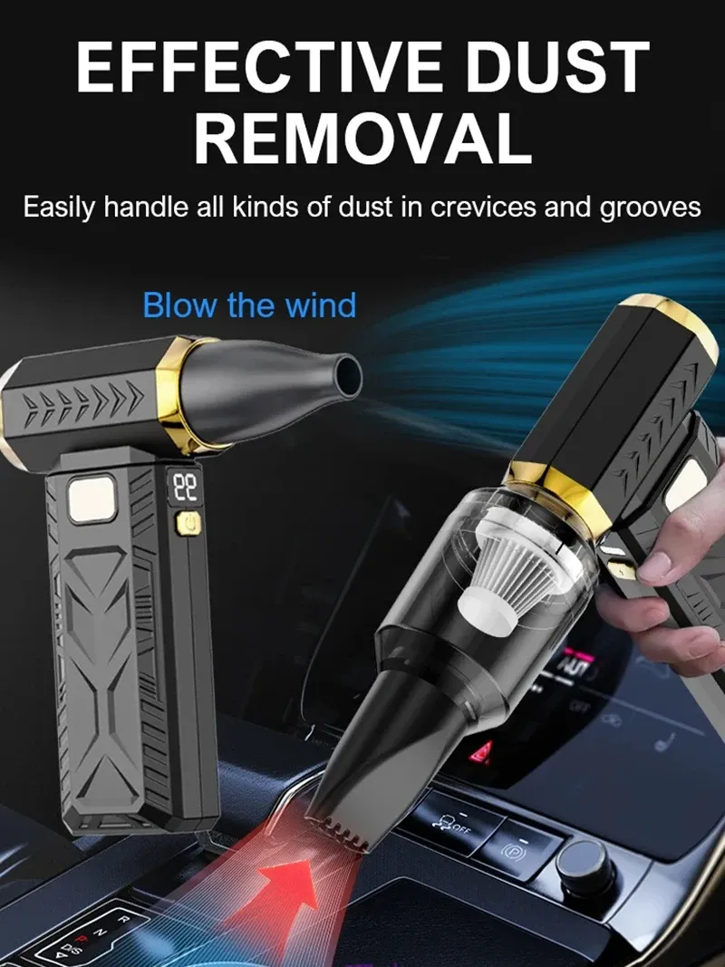 1000000RPM Super Powerful Air Blower Vacuum Blowing Suction Dust Cleaner Brushless Turbo_voghion.com