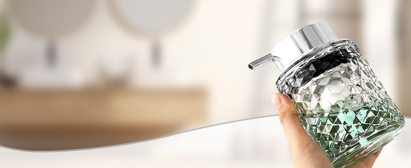RYYD Foam Soap Dispenser - Glass Refillable|Large Pump|Bathroom_voghion.com