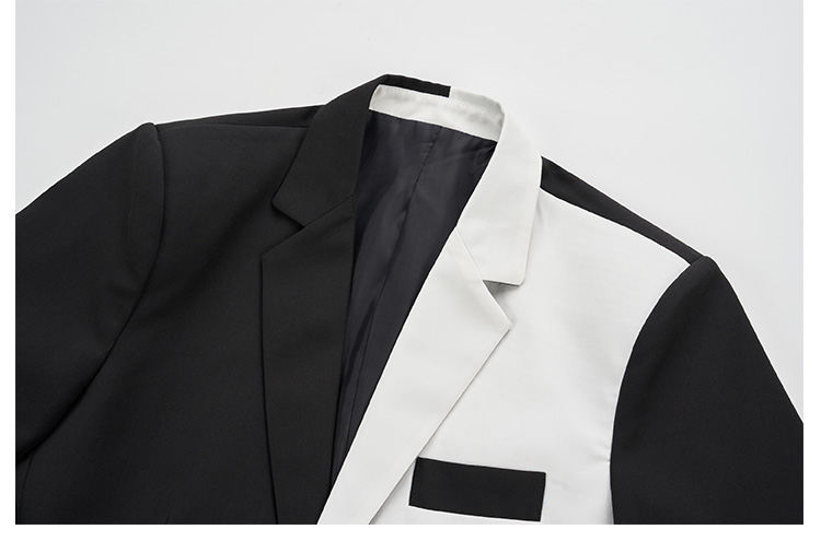 Spring/Autumn New High Quality Coat Men's Simple Business Loose Casual Single Suit Top_voghion.com