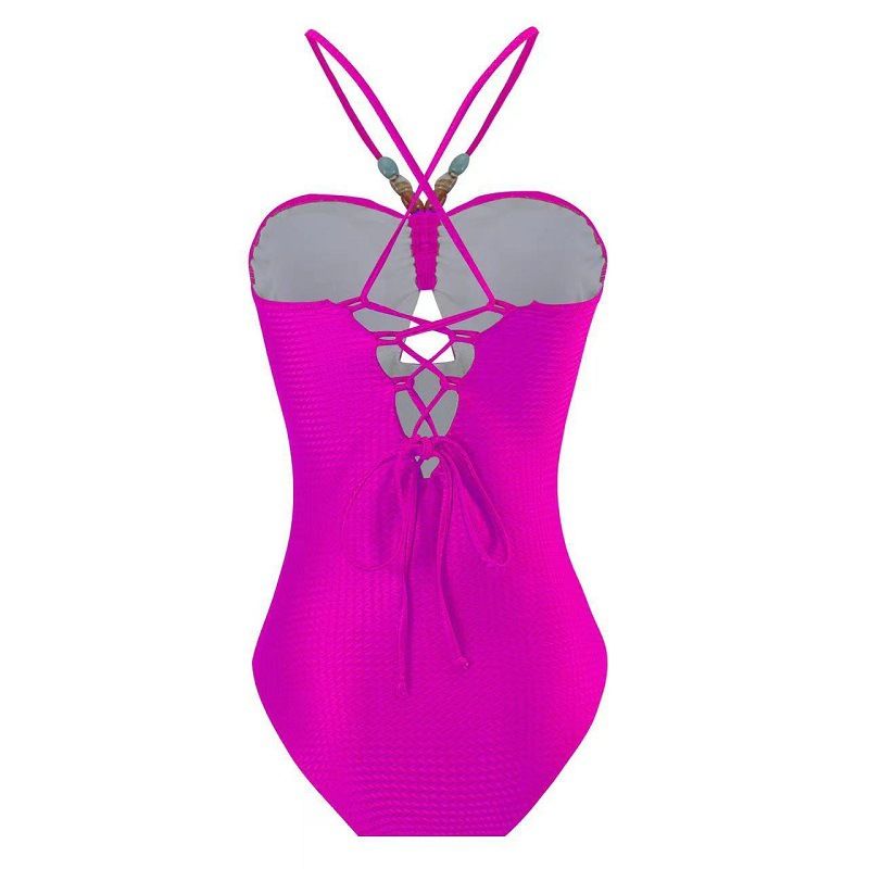 Maillot de bain une pièce imprimé pour femme, nouvelle collection, cache-ventre, amincissant, sexy, protection solaire, jupe en gaze, ensemble bikini de plage_voghion.com