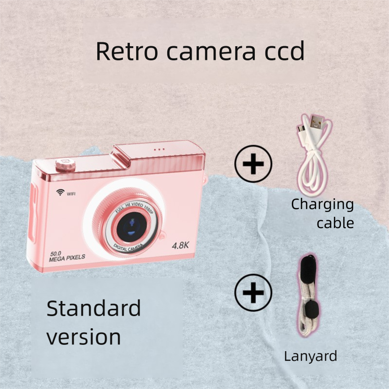 WIFI-Übertragung CCD Campus Student 5000W HD Dual Mini Digitalkamera Spielzeug_voghion.com
