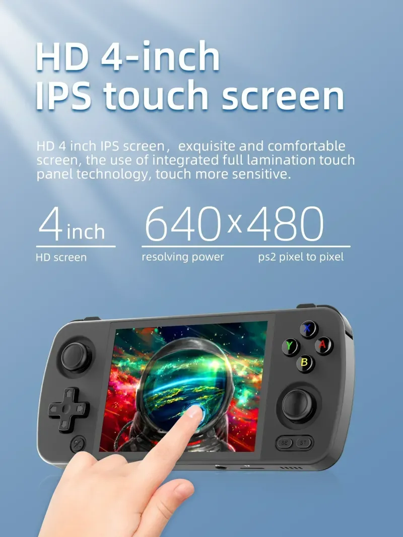Console portable RG405M avec écran tactile IPS 4 pouces, Unisoc Tiger T618, Bluetooth, Wi-Fi, Android 12.0, système d'exploitation Game Hine_voghion.com