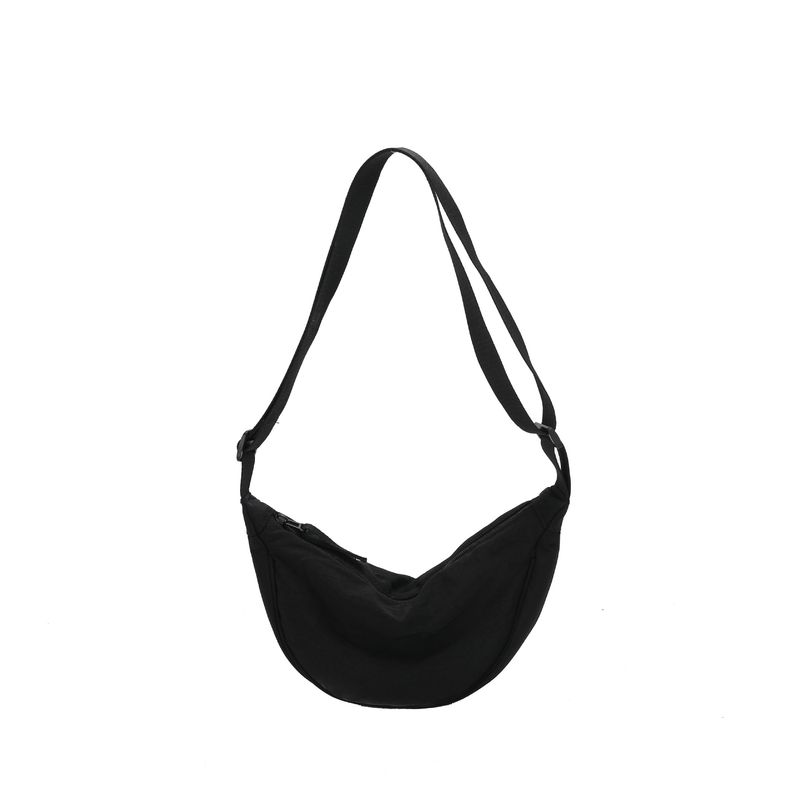 Borsa a tracolla in nylon con motivo a gnocchi, stile U Home Fitting Room, per studenti, stile da donna_voghion.com
