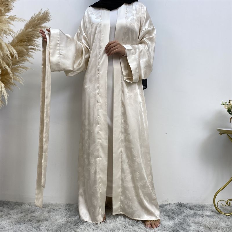 Neu Muslimischen Kleid Mode Dubai Abaya Islamische Kleidung Türkei Marroqui Kaftane Für Frauen Galabia Arabisch Satin Kaftan Weiß Ramada_voghion.com