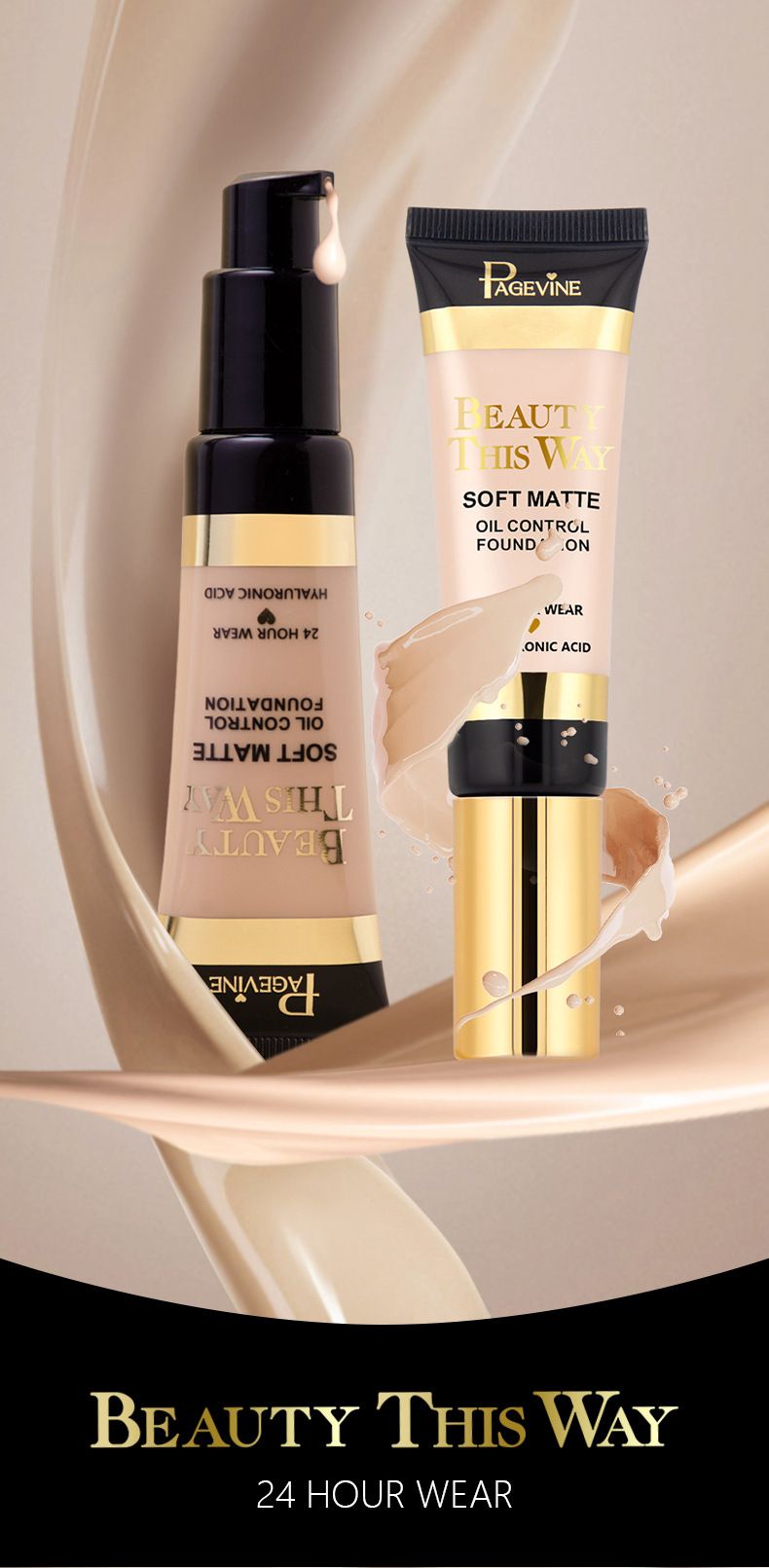 Feuchtigkeitsspendende BB Cream Foundation Langanhaltender Concealer zur Porenverkleinerung_voghion.com