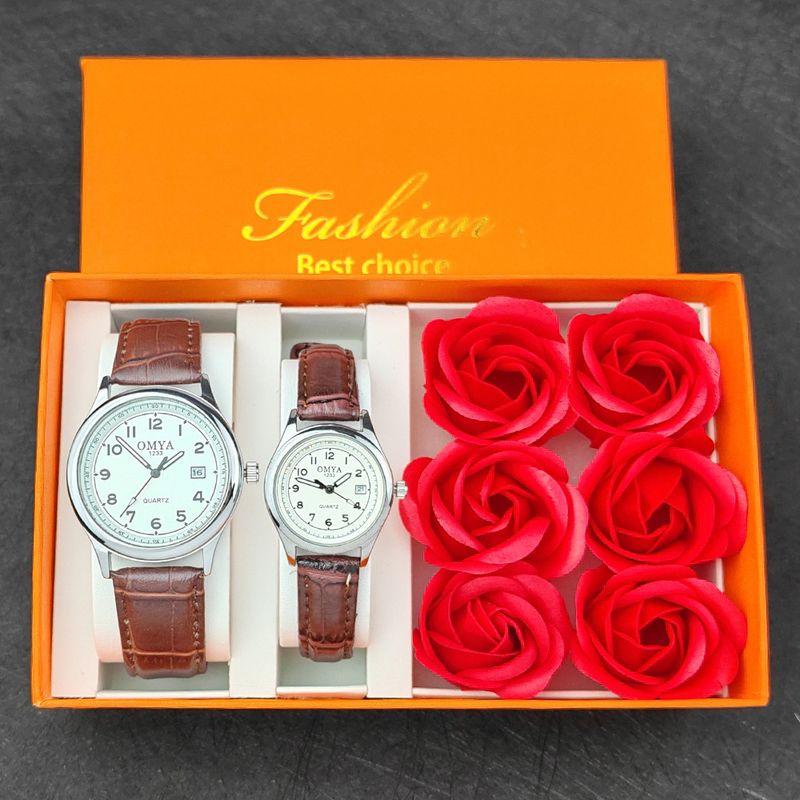 Koppelhorloges Mode en Boxset Chinees Valentijnsdag Cadeau Dames Quartz Horloge_voghion.com