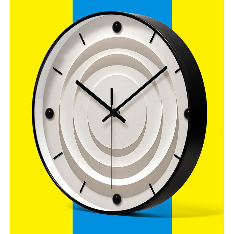 Yipula 7028 Wanduhr für Wohnzimmer, modern, einfach, kreativ, modisch, leise, für Schlafzimmer, Zuhause_voghion.com