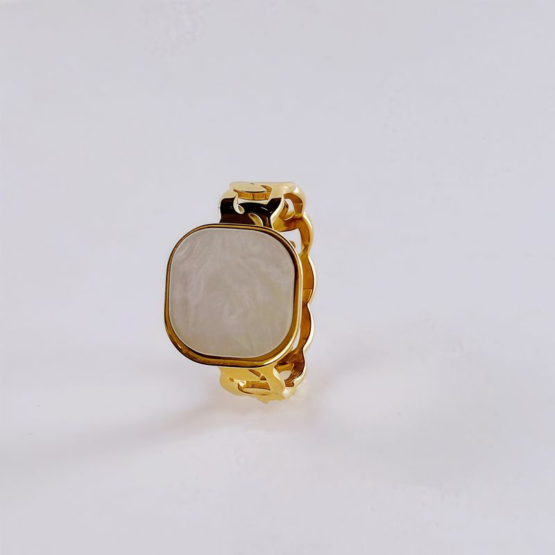 Niche Design High-End Minimalist Style Stainless Steel Zircon Gold-Plated Japanese And Korean Simple Internet Celebrity_voghion.com