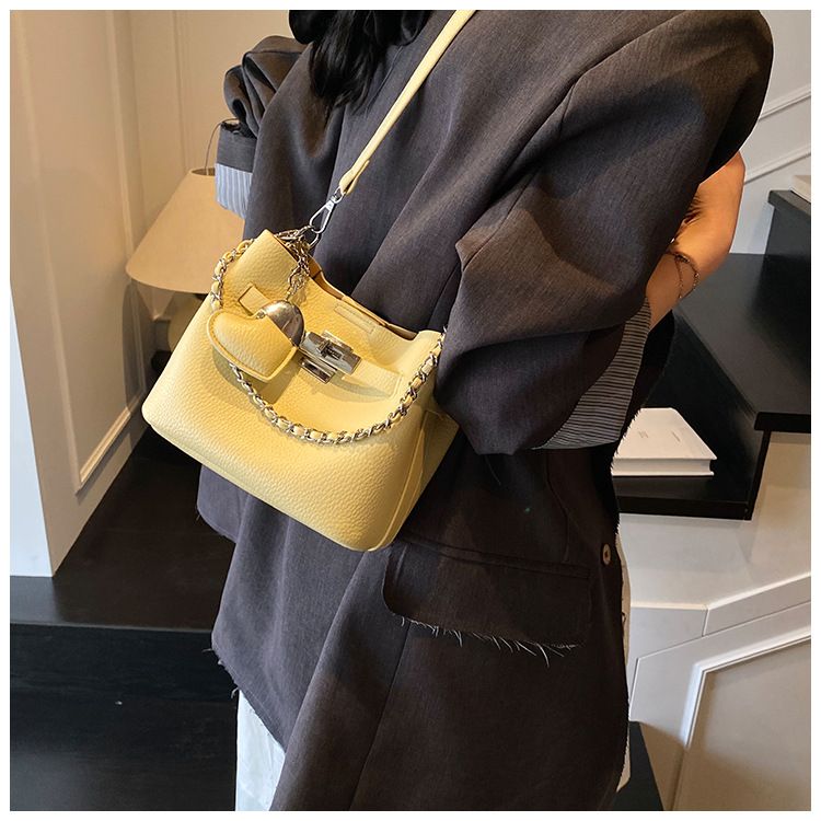 Borsa a tracolla casual alla moda, alla moda e con texture di alta qualità, nuova primavera 2025, semplice e alla moda_voghion.com