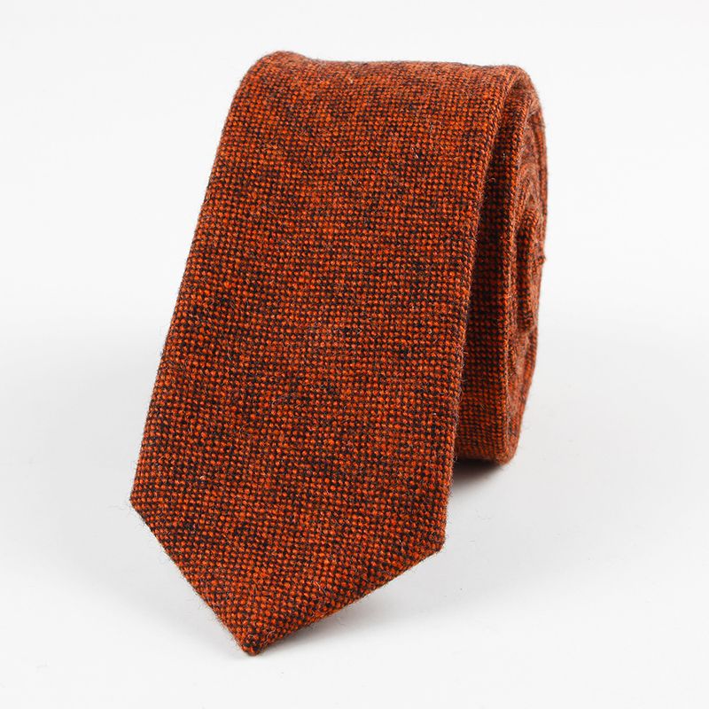 Men's Wool Tie Cross-Border In-Stock Supply One Piece Overseas Dropshipping Brand Authorization Provides Image Package_voghion.com