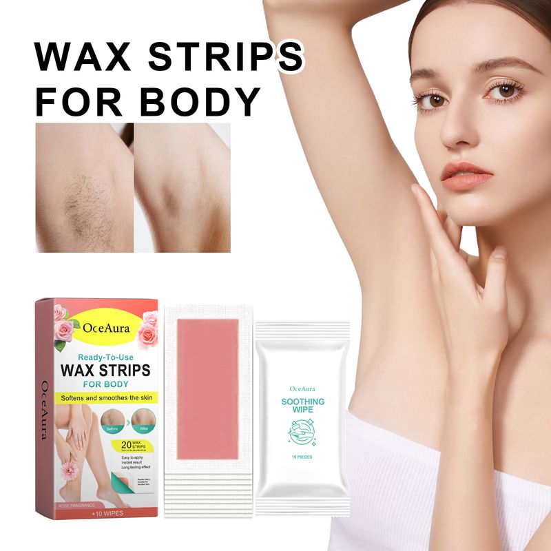 Χαρτί OceanAura με τριαντάφυλλο, σώμα, μασχάλες, χέρια, όλο το σώμα απαλό χωρίς να αφήνει μαύρα στίγματα, χαρτί αποτρίχωσης με κερί νέο 2024_voghion.com