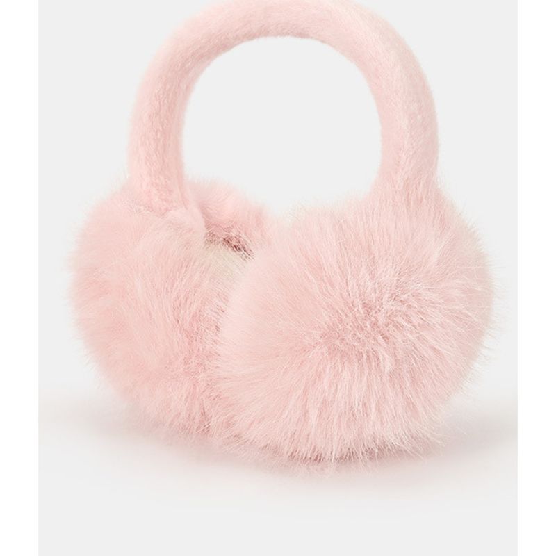 Chaussettes chaudes d'automne et d'hiver pour étudiantes, cache-oreilles mignons et chauds pour les trajets domicile-travail, cache-oreilles en peluche imperméables et chauds._voghion.com