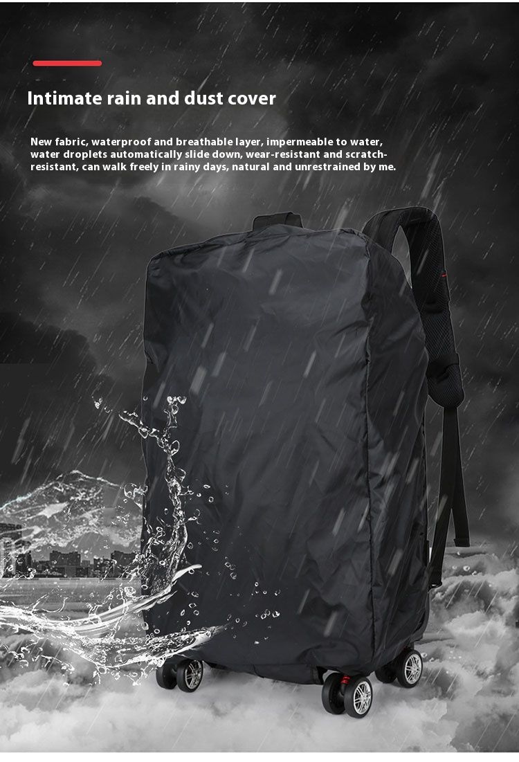 Camera Bag Waterproof Professional DSLR Suitcase Bag Video Photo Digital Camera Trolley Backpack On Wheels_voghion.com