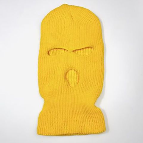 LazyZoom Three-Hole Knitted Hat For Men And Women Winter Warm Cold-Proof Face Mask Colorful Balaclava_voghion.com