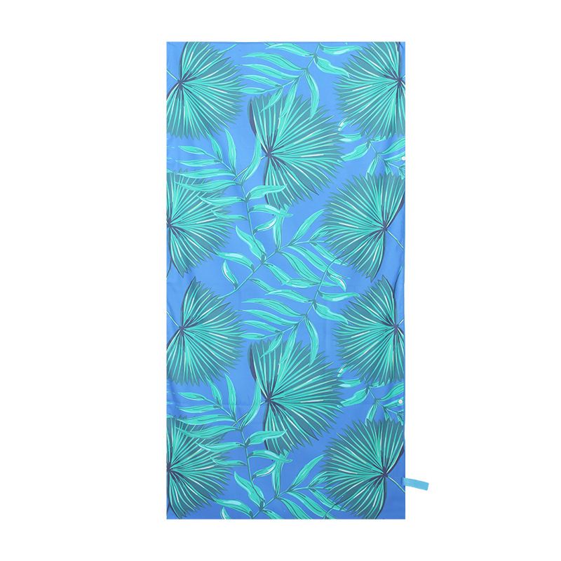 Beach Double-Sided Fleece Absorbent Quick-Dry Sunscreen Bath Swimming Sports Microfiber Towel Thickened_voghion.com