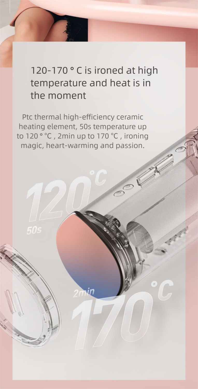 Huaguang Wireless Iron Lint Remover Power Bank 3-in-1 Mini Handheld Garment Steamer Home Portable Ironing Machine_voghion.com