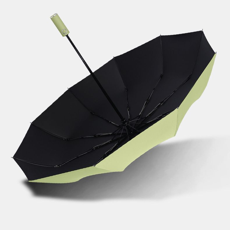 Unisex Safety Reverse Umbrella - UV Protection Reflective_voghion.com