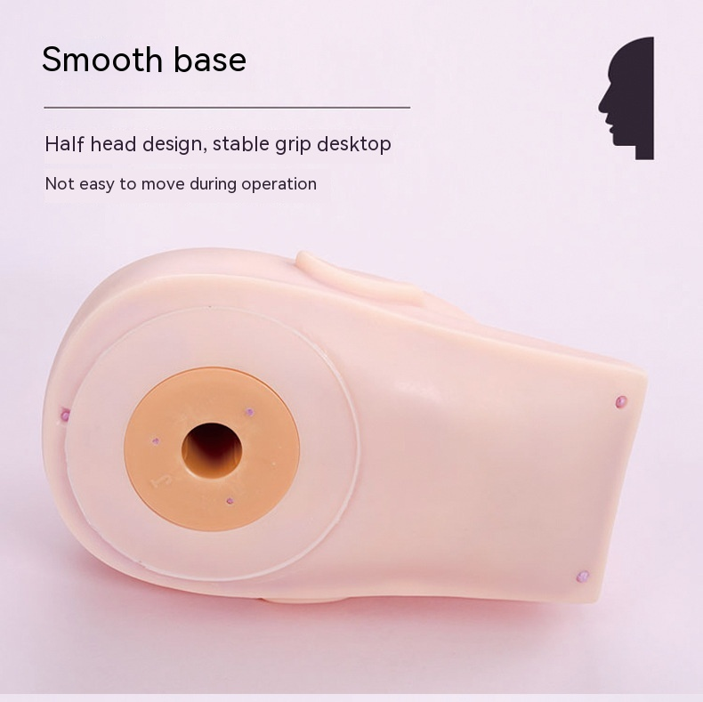 Grading Planung Wimpern, um ein gefälschtes menschliches Kopfmodell für Anfänger in Wimpern Schönheit Ausbildung und Make-up zu erstellen_voghion.com