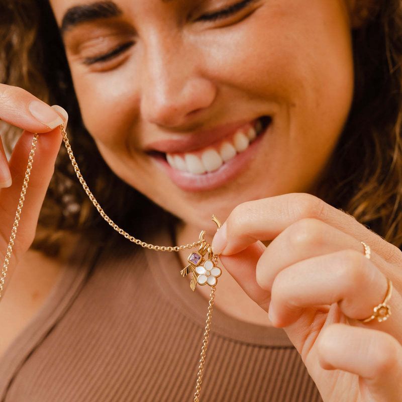 Collana con 12 pendenti colorati, accessori fai da te, ciondolo con zircone colorato, clavicola, pietra portafortuna femminile._voghion.com