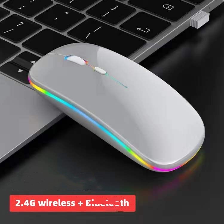 Herstellerpreis führte leise ergonomische wiederaufladbare kabellose Maus für Laptop / PC_voghion.com