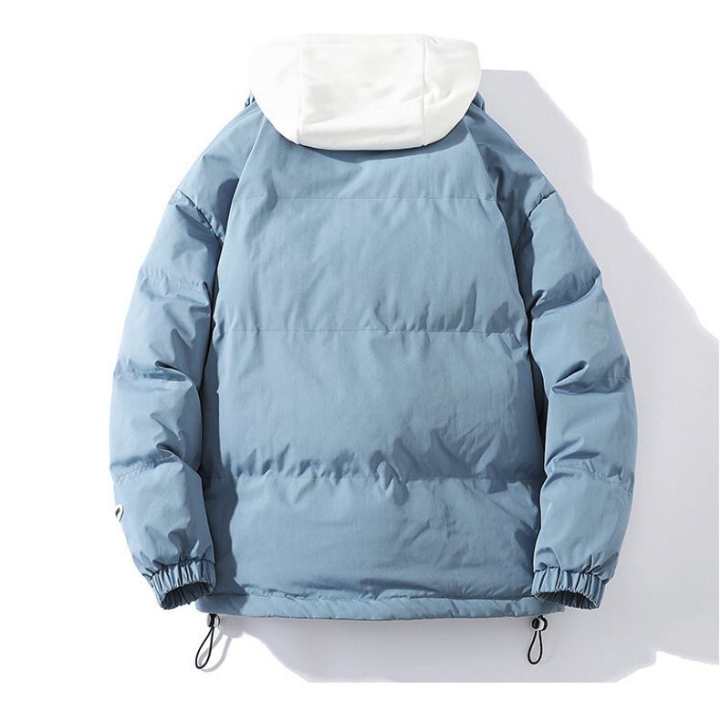 Winter 2024 neue lockere lässige Kapuzen-Baumwolljacke Herren trendige Marke Winter dicker Mantel Herren_voghion.com