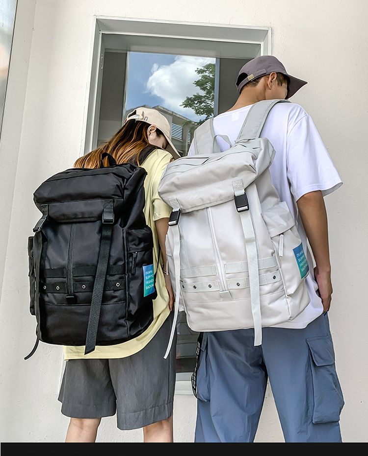 Schultasche Herren Trendy Funktionale Sport Outdoor Straße Große Kapazität Studentenrucksack Parka Computer Reisetasche_voghion.com