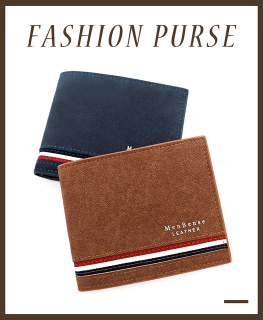 Kurze Männer Brieftaschen Zipper Münzfach Dünne Karte Halter Luxus Männlichen Geldbörsen Hohe Qualität PU Leder männer Brieftasche Geld clips_voghion.com