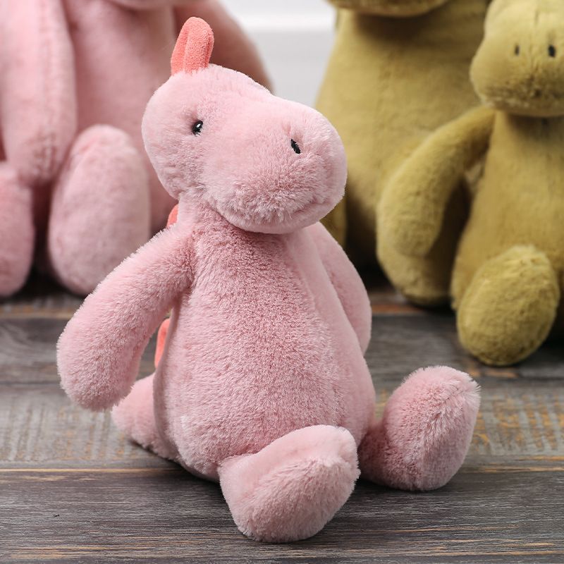 Toy Sitting on stilts dinosaur doll soothes sleep doll doll small dinosaur plush toy_voghion.com