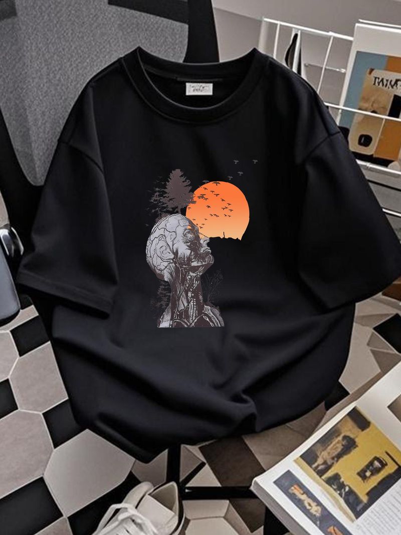 Maglietta replica del film "Una notte da leoni" di Alan Treehead, elasticizzata, da uomo, abbigliamento da designer, traspirante, elegante, streetwear, unisex, versatile, casual, leggermente_voghion.com