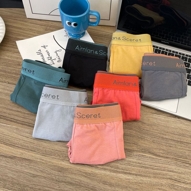 5A Antibacterial Breathable Comfortable Loose Fashionable Large Size Boxer Pants Graphene Antibacterial Crotch Underwear Men_voghion.com