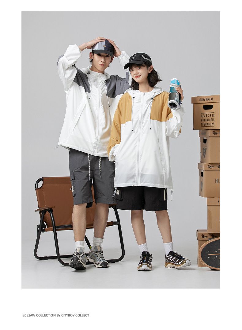 Felpa con cappuccio unisex leggera con protezione solare – Giacca da esterno resistente ai raggi UV UPF50+ per escursionismo, campeggio e viaggi_voghion.com