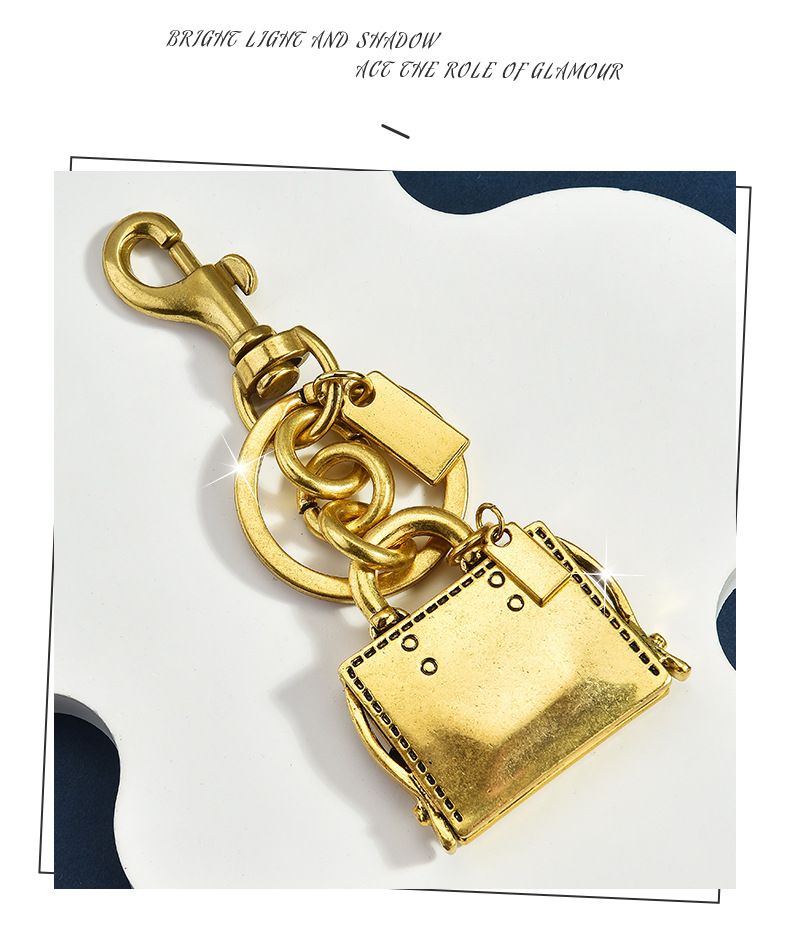 Beliebte Tasche Anhänger Schmuck Einfache Schultasche Weibliche Keychain Anhänger_voghion.com