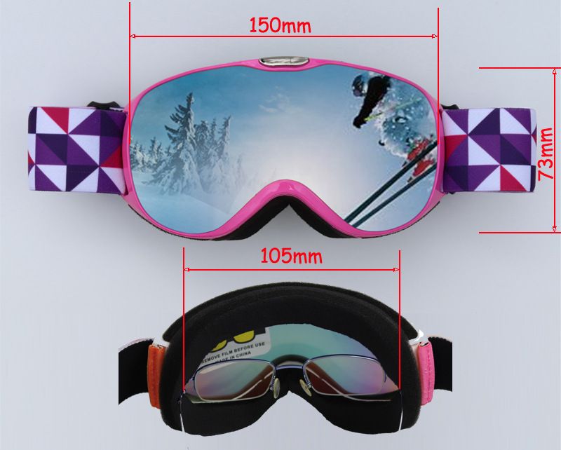 NOKO-Children's Double-layer Anti-fog Ski Goggles, Mountaineering Goggles, And Winter Ski Goggles For Men And Women._voghion.com
