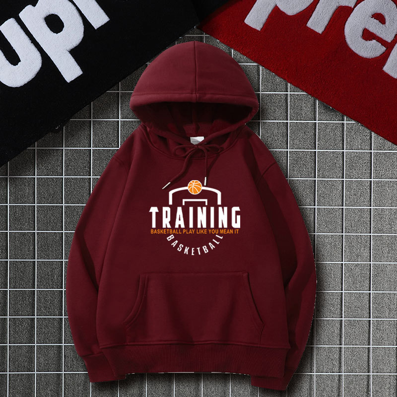 Męska odzież CBA treningowy kombinezon bluza jesień młodzież gimnazjum liceum uczeń koszykówka kaptur długi rękaw kurtka_voghion.com