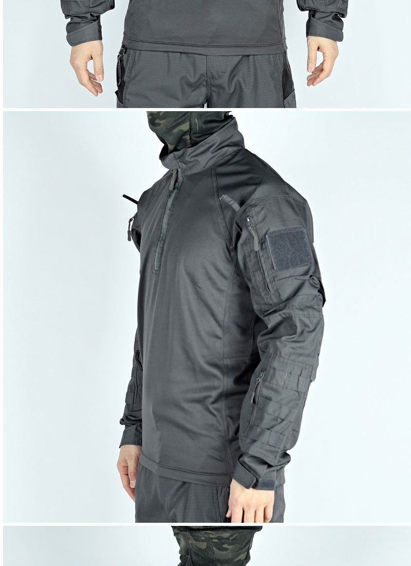 Herenkleding Tactisch pak Heren Frogman Combat Uniform Een complete set van lente- en herfsttrainingsuniformen met lange mouwen CS Field Training Suit_voghion.com