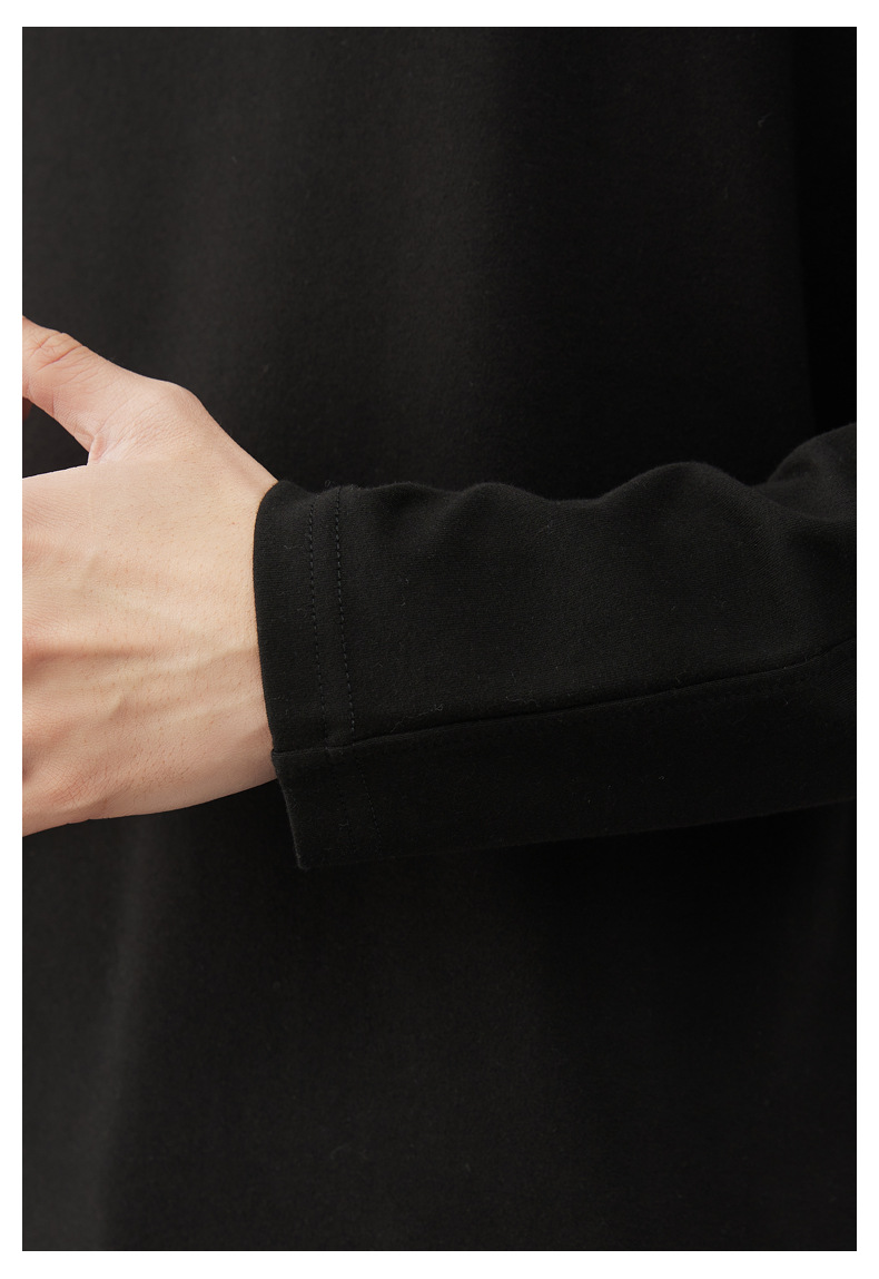 Herren-T-Shirt aus reiner Baumwolle, langärmelig, lässig, Rundhalsausschnitt, lockere Passform, Sweatshirt, atmungsaktiv, Sommer, Top-Qualität, Baselayer-Shirt_voghion.com