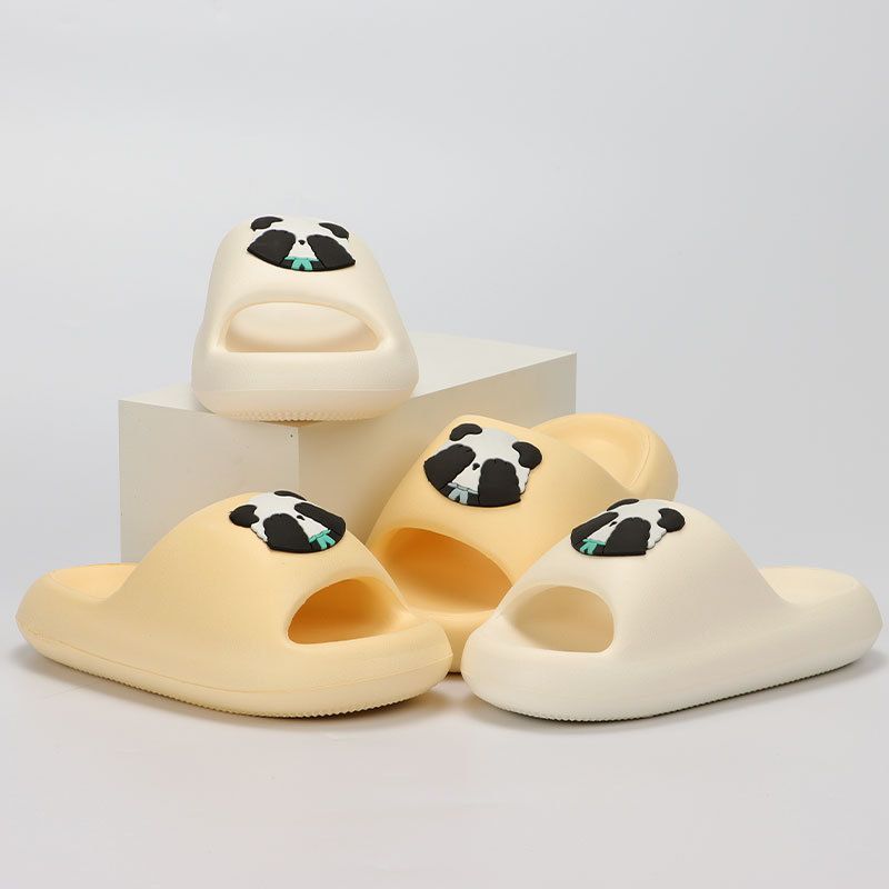 Women's Shoes Unisex Shoes Slippers Cute Cartoon Personality Homedoor Stepping On Shit Eva Thick Soled Sandals Spot_voghion.com