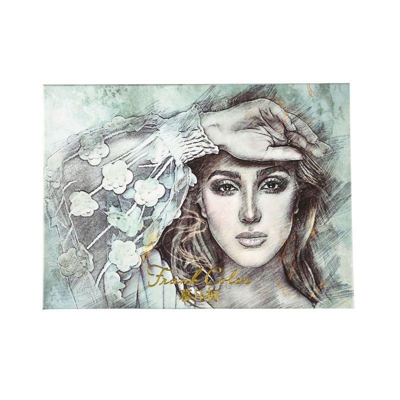 35 matte perlglanz feine flash erde milch tee farbe student erschwinglichen lidschatten platte_voghion.com