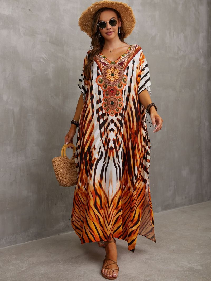 Woman seaside holiday swimsuit women's bikini cover beach skirt to wear._voghion.com