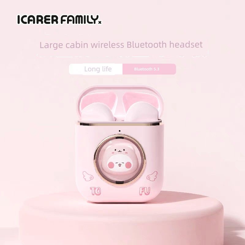 Original Gut aussehende Mädchen Exklusive Bluetooth Headset Noise Reduction Anruf Gute Klangqualität Binge-watching Spiel Niedrigen_voghion.com