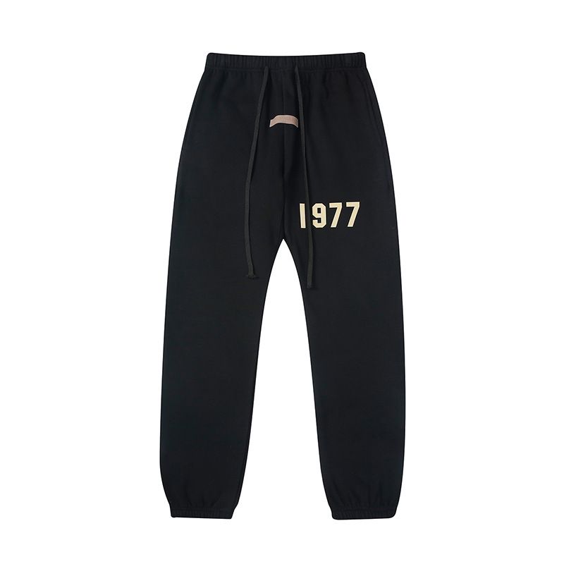 Calças de lã com logotipo da marca de roupas masculinas da moda, essenciais, F OG, calças masculinas e femininas_voghion.com