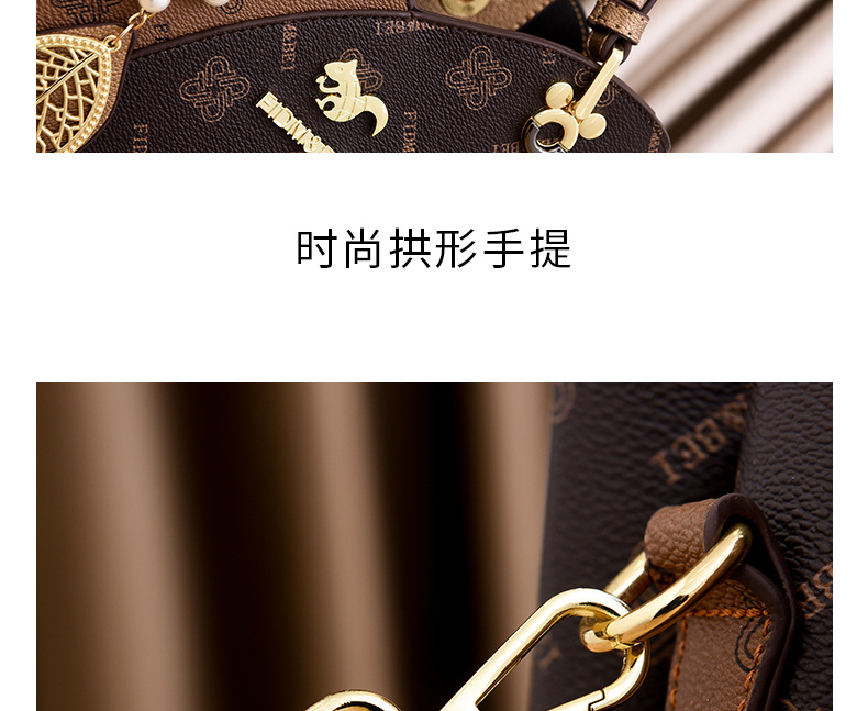 2023 New Fashion Crossover Versatile Temperament One Shoulder Crossbody Handheld Fashion Handheld Women's Bag_voghion.com